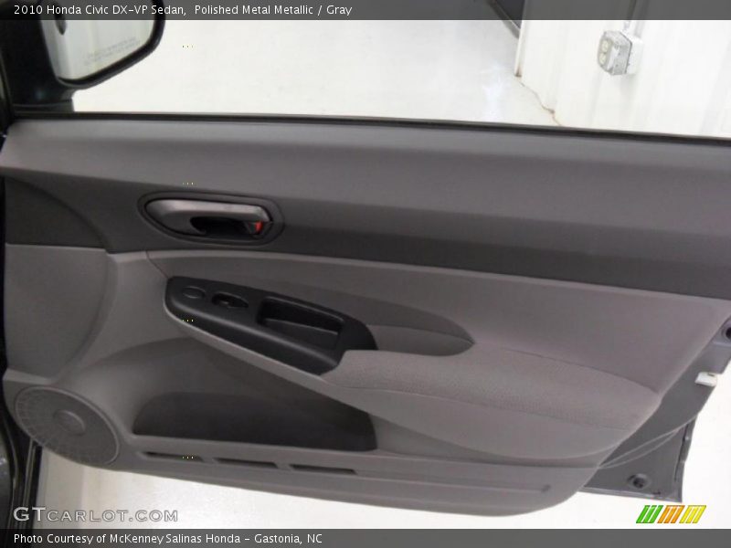 Polished Metal Metallic / Gray 2010 Honda Civic DX-VP Sedan