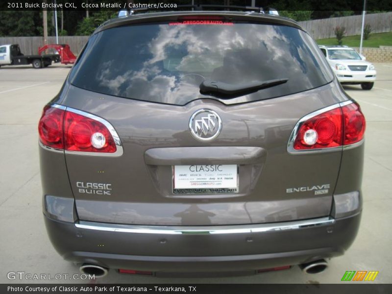 Cocoa Metallic / Cashmere/Cocoa 2011 Buick Enclave CXL