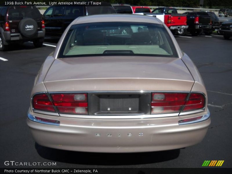 Light Antelope Metallic / Taupe 1998 Buick Park Avenue