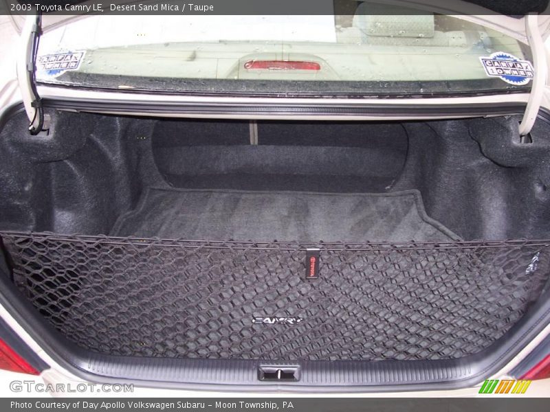 Desert Sand Mica / Taupe 2003 Toyota Camry LE