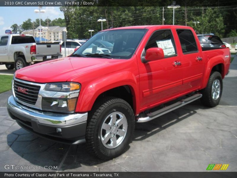 Fire Red / Ebony 2010 GMC Canyon SLE Crew Cab