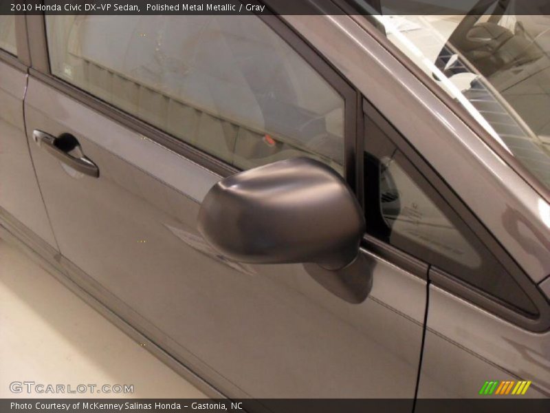 Polished Metal Metallic / Gray 2010 Honda Civic DX-VP Sedan
