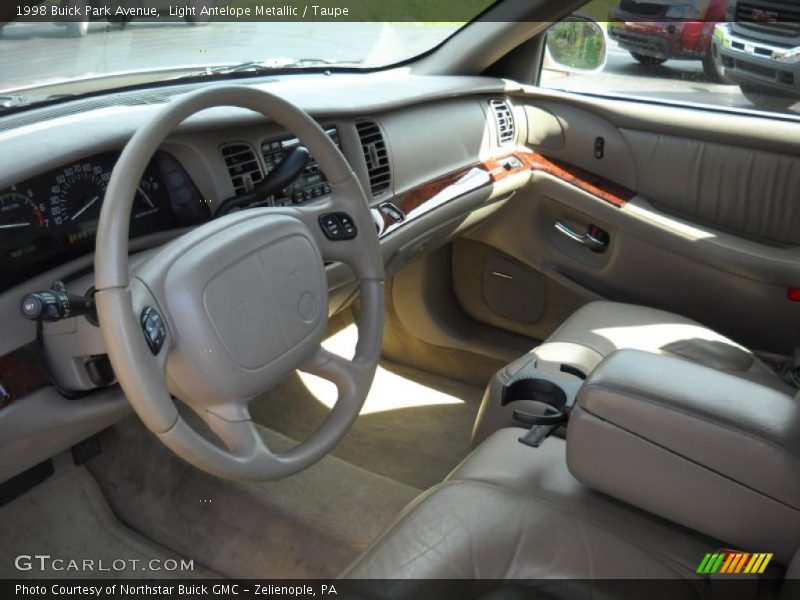 Light Antelope Metallic / Taupe 1998 Buick Park Avenue