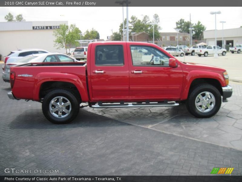 Fire Red / Ebony 2010 GMC Canyon SLE Crew Cab