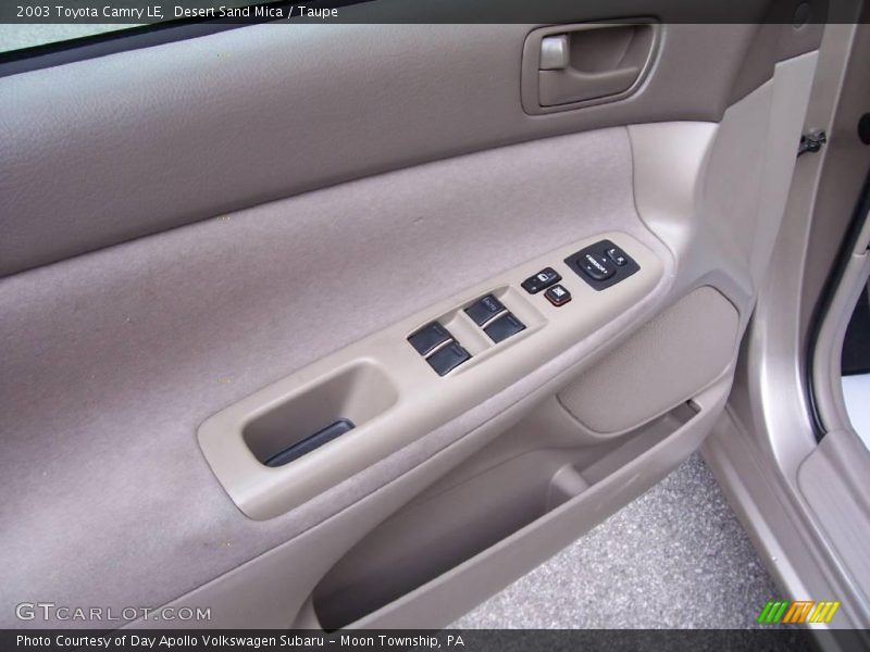 Desert Sand Mica / Taupe 2003 Toyota Camry LE