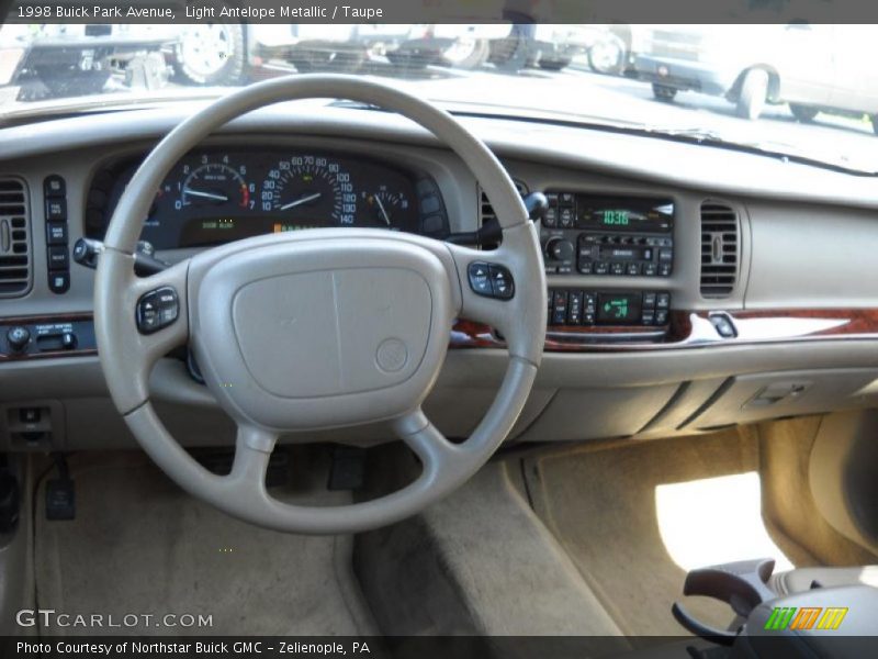 Light Antelope Metallic / Taupe 1998 Buick Park Avenue