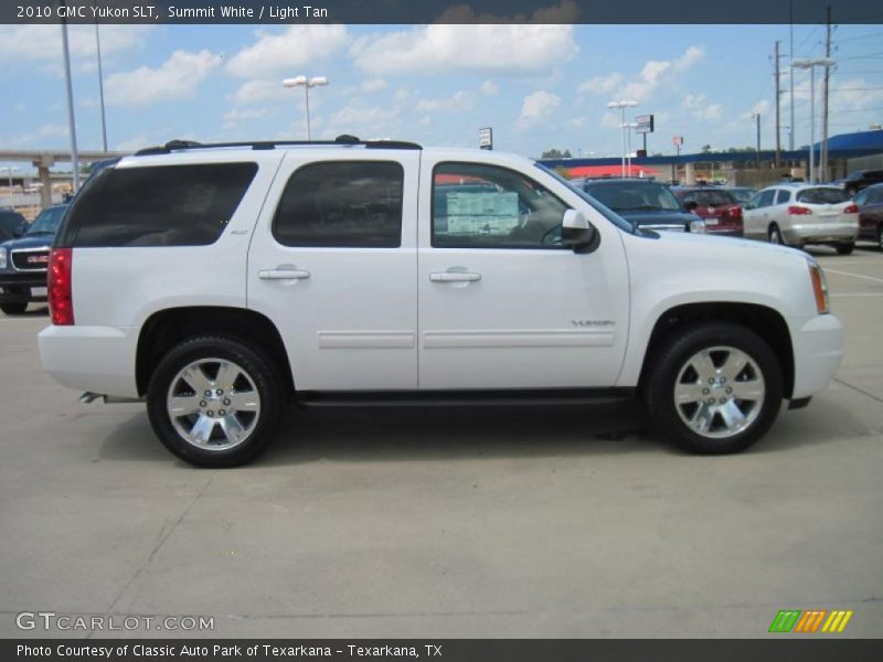 Summit White / Light Tan 2010 GMC Yukon SLT