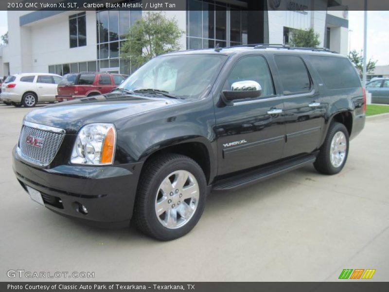 Carbon Black Metallic / Light Tan 2010 GMC Yukon XL SLT
