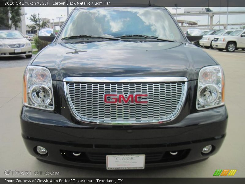 Carbon Black Metallic / Light Tan 2010 GMC Yukon XL SLT