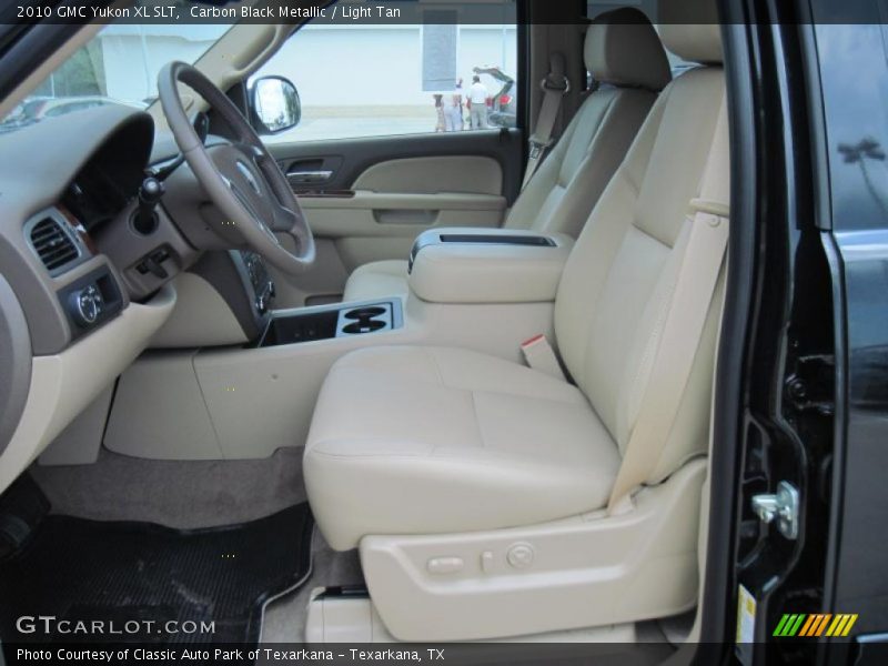 Carbon Black Metallic / Light Tan 2010 GMC Yukon XL SLT