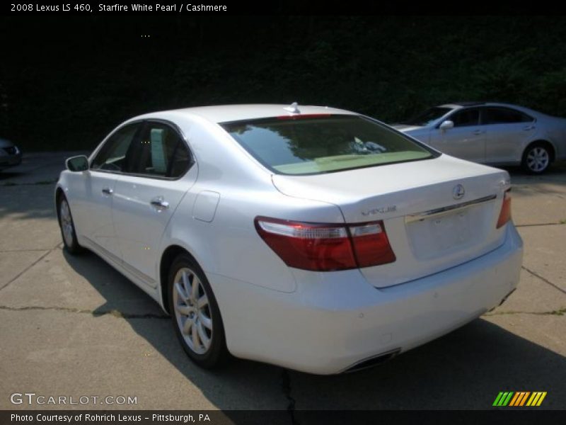 Starfire White Pearl / Cashmere 2008 Lexus LS 460