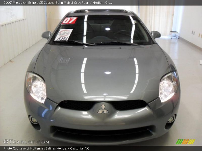 Satin Meisai Gray Pearl / Medium Gray 2007 Mitsubishi Eclipse SE Coupe