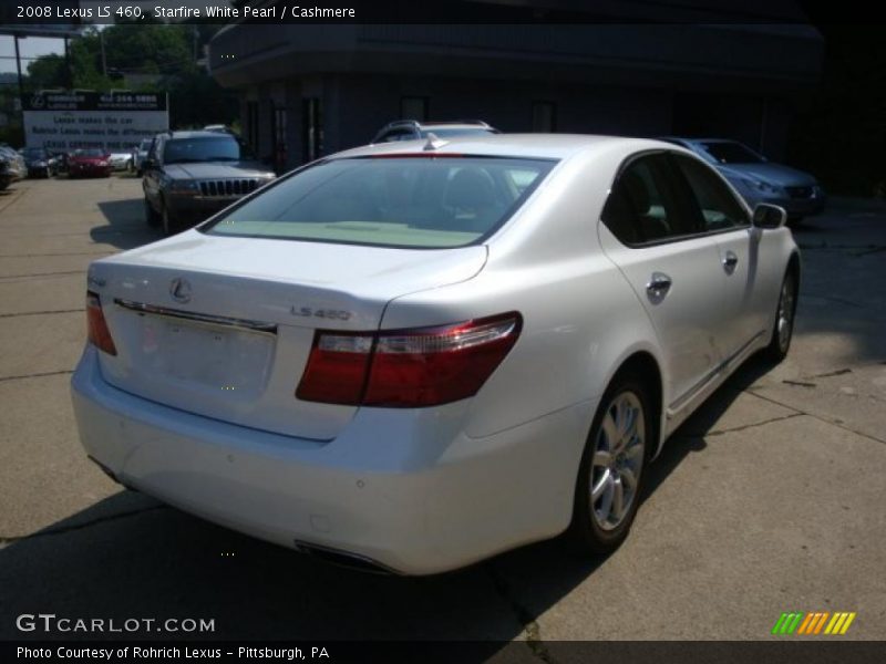Starfire White Pearl / Cashmere 2008 Lexus LS 460