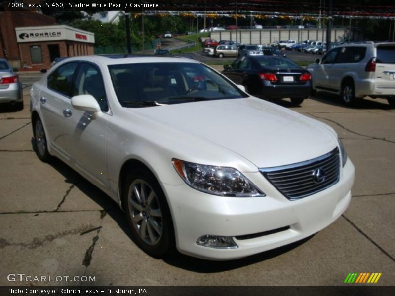 Starfire White Pearl / Cashmere 2008 Lexus LS 460