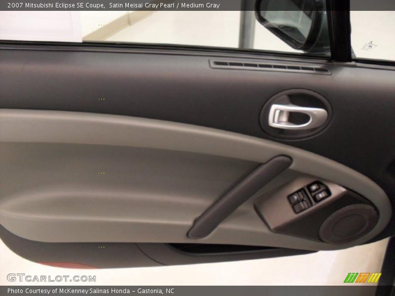Satin Meisai Gray Pearl / Medium Gray 2007 Mitsubishi Eclipse SE Coupe