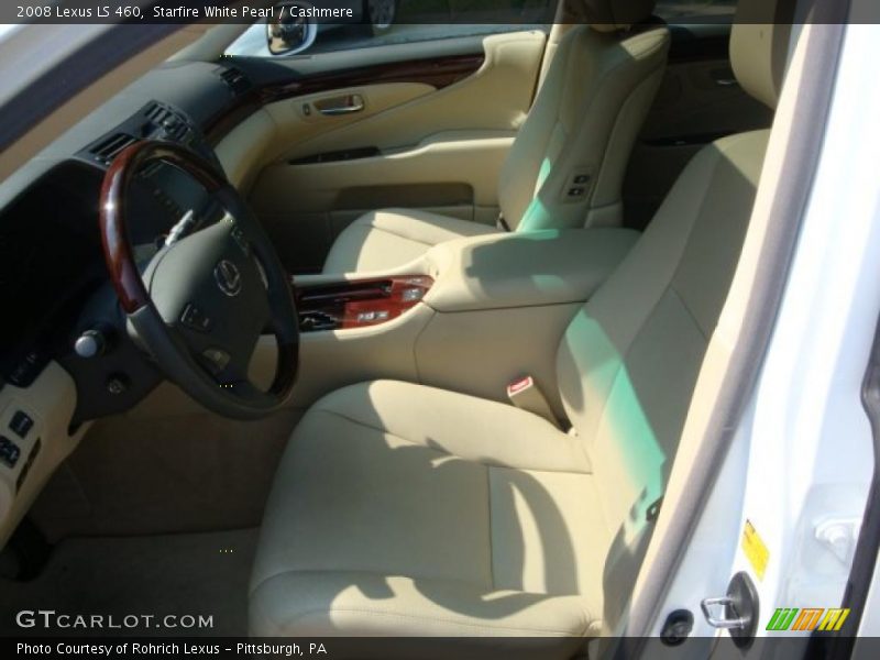 Starfire White Pearl / Cashmere 2008 Lexus LS 460