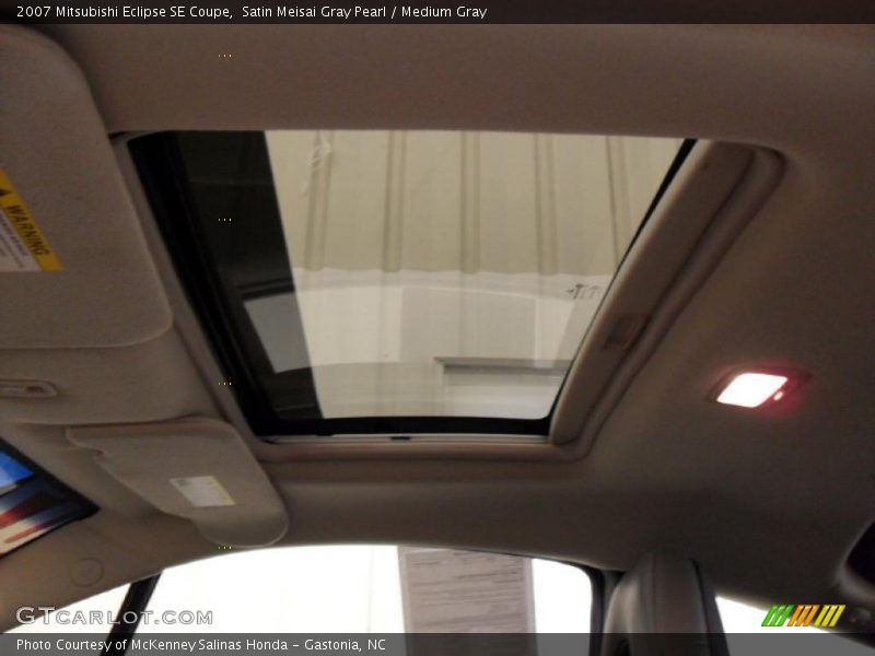 Satin Meisai Gray Pearl / Medium Gray 2007 Mitsubishi Eclipse SE Coupe