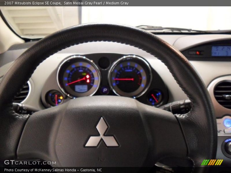 Satin Meisai Gray Pearl / Medium Gray 2007 Mitsubishi Eclipse SE Coupe