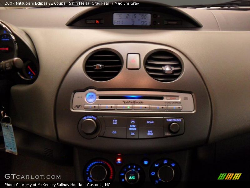 Satin Meisai Gray Pearl / Medium Gray 2007 Mitsubishi Eclipse SE Coupe