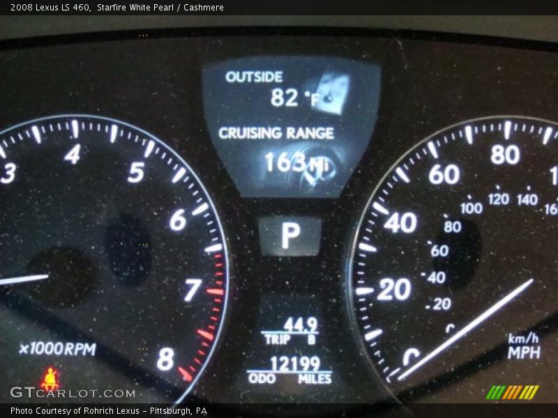 Starfire White Pearl / Cashmere 2008 Lexus LS 460