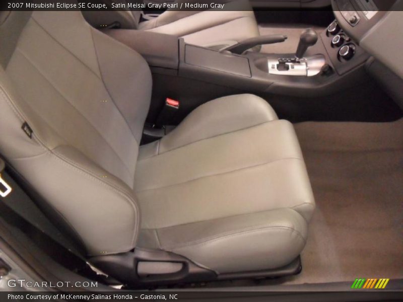 Satin Meisai Gray Pearl / Medium Gray 2007 Mitsubishi Eclipse SE Coupe
