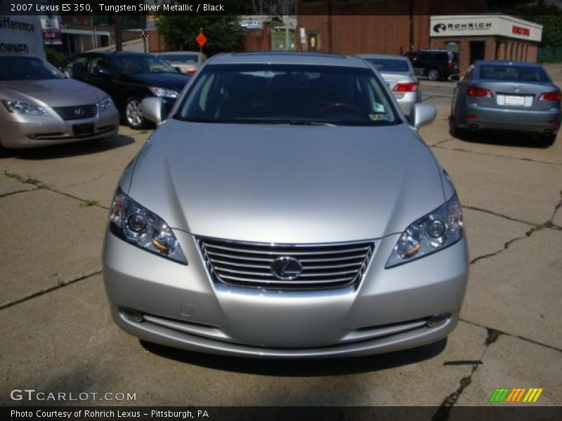 Tungsten Silver Metallic / Black 2007 Lexus ES 350