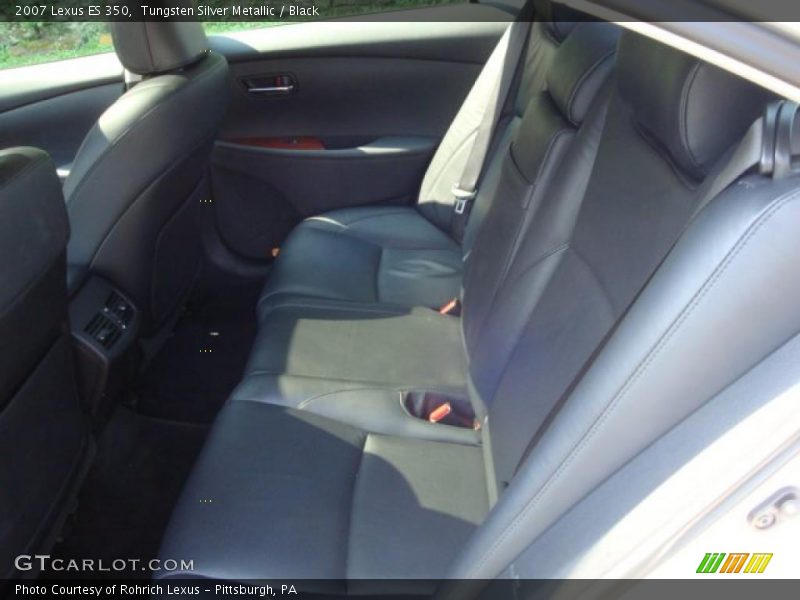 Tungsten Silver Metallic / Black 2007 Lexus ES 350