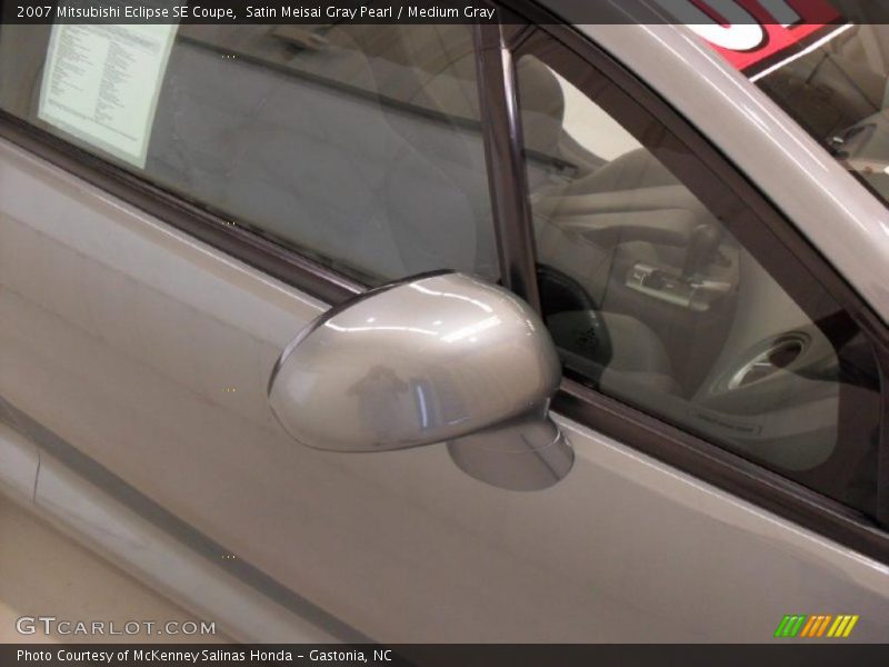 Satin Meisai Gray Pearl / Medium Gray 2007 Mitsubishi Eclipse SE Coupe