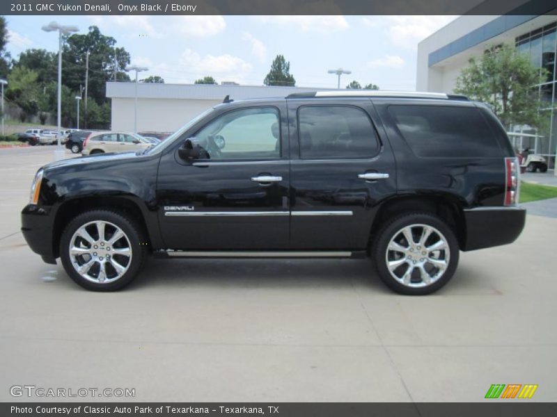Onyx Black / Ebony 2011 GMC Yukon Denali