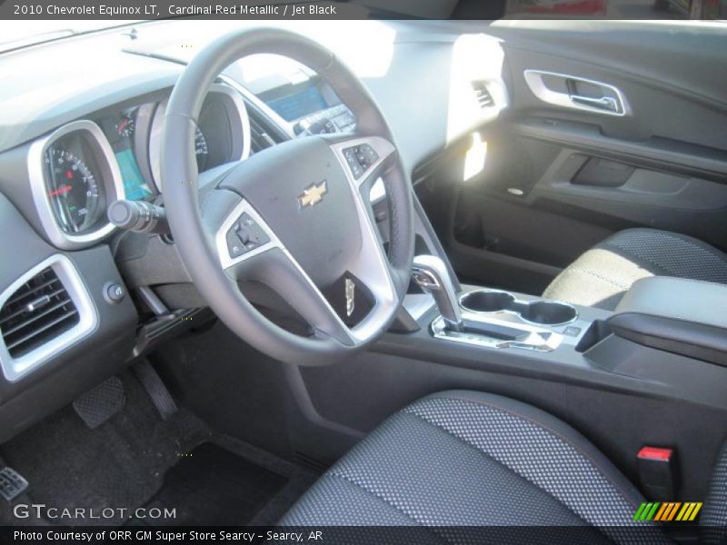 Cardinal Red Metallic / Jet Black 2010 Chevrolet Equinox LT
