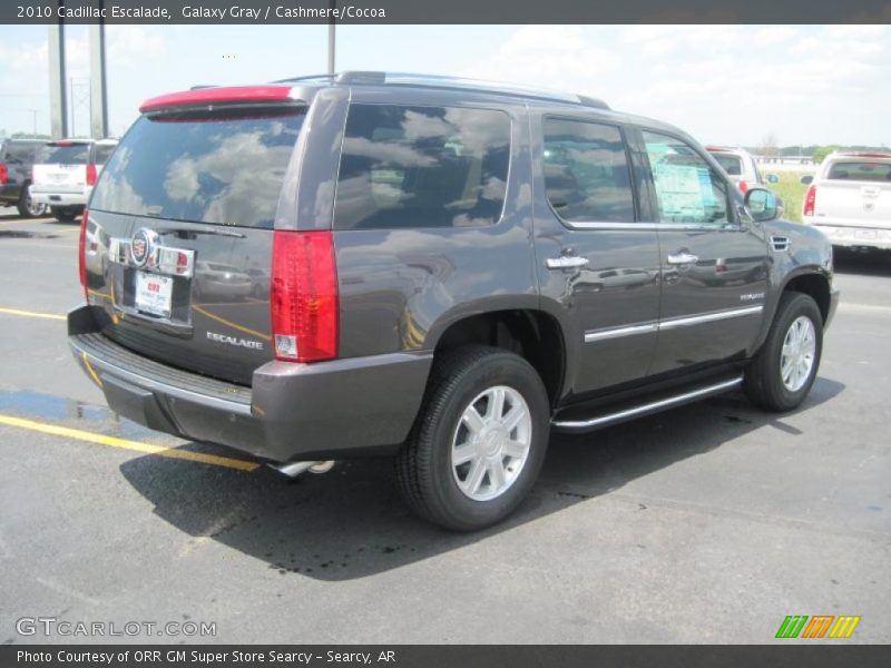 Galaxy Gray / Cashmere/Cocoa 2010 Cadillac Escalade