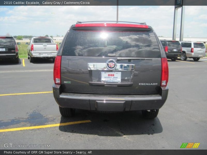 Galaxy Gray / Cashmere/Cocoa 2010 Cadillac Escalade