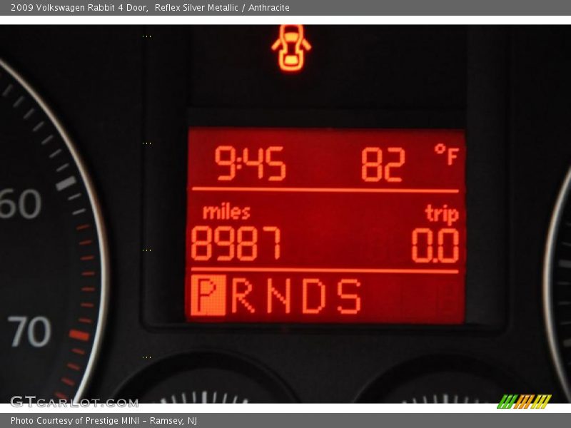 Reflex Silver Metallic / Anthracite 2009 Volkswagen Rabbit 4 Door