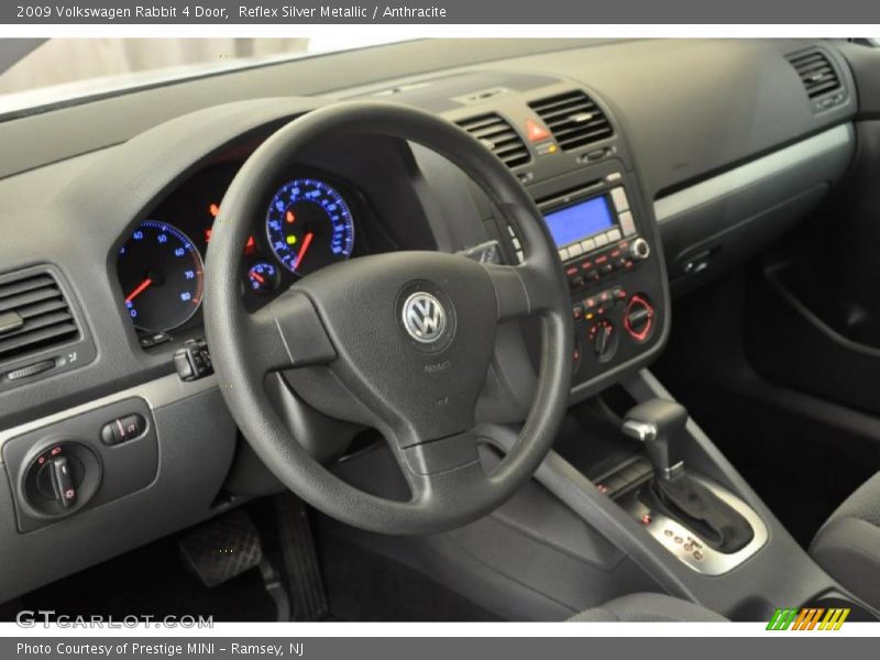 Reflex Silver Metallic / Anthracite 2009 Volkswagen Rabbit 4 Door