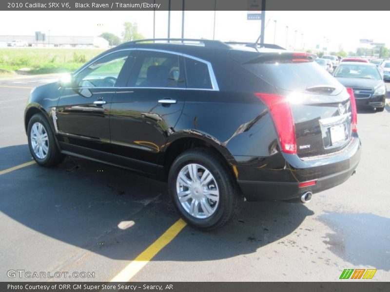 Black Raven / Titanium/Ebony 2010 Cadillac SRX V6