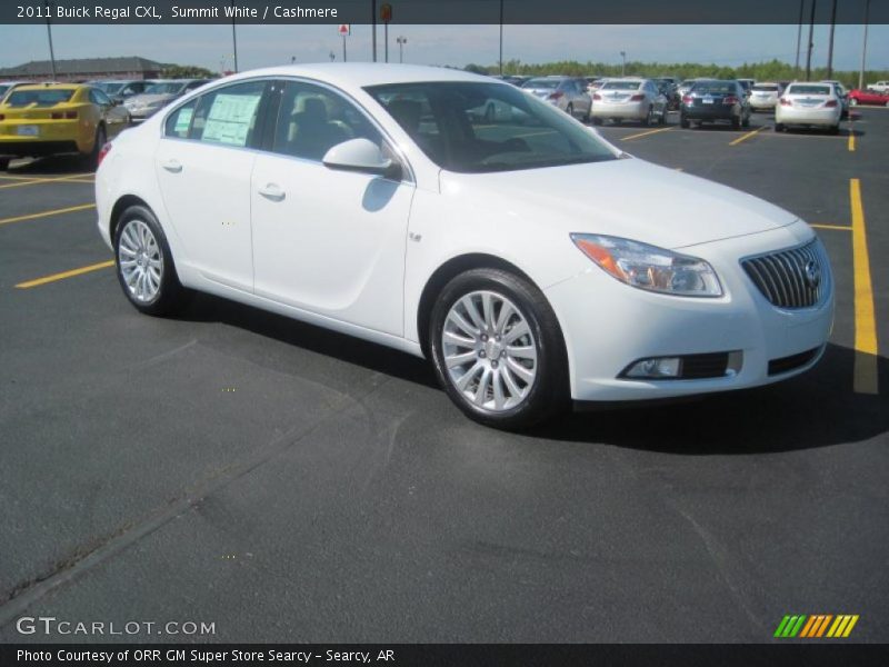 Summit White / Cashmere 2011 Buick Regal CXL