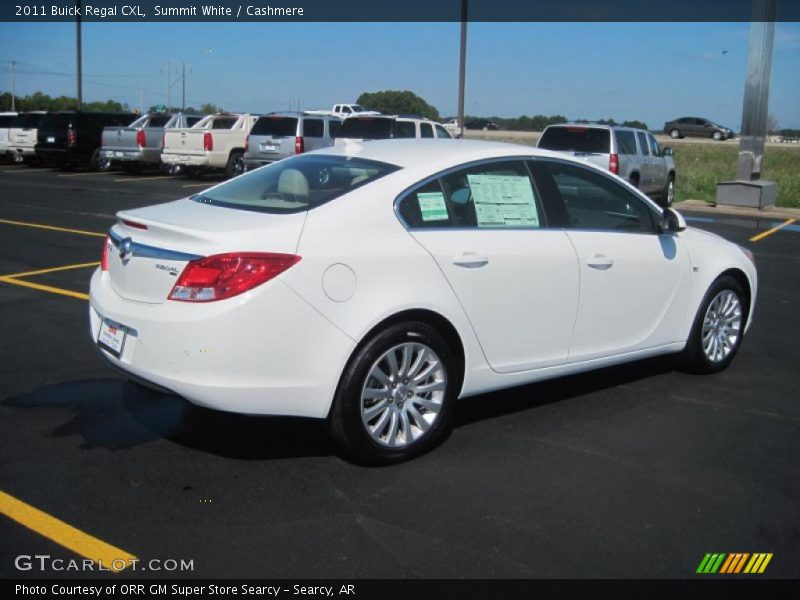 Summit White / Cashmere 2011 Buick Regal CXL