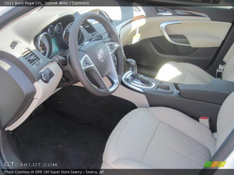 Summit White / Cashmere 2011 Buick Regal CXL