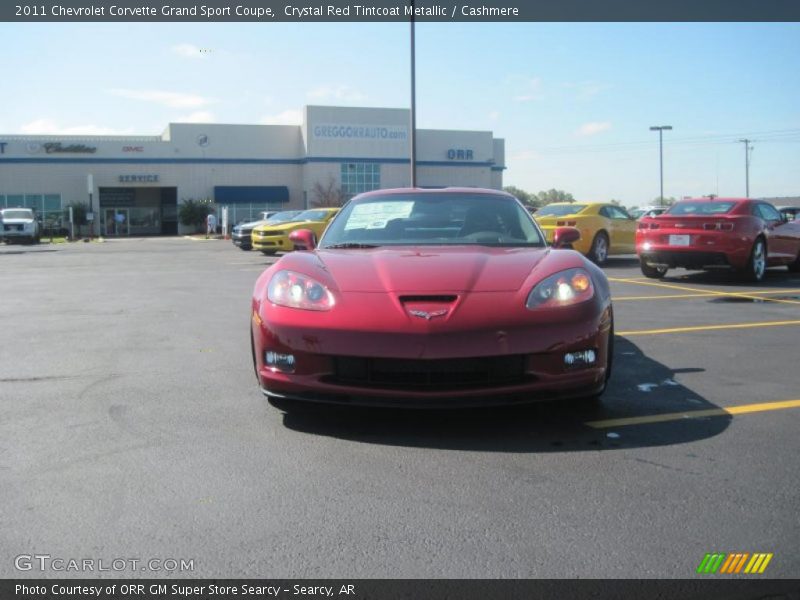 Crystal Red Tintcoat Metallic / Cashmere 2011 Chevrolet Corvette Grand Sport Coupe
