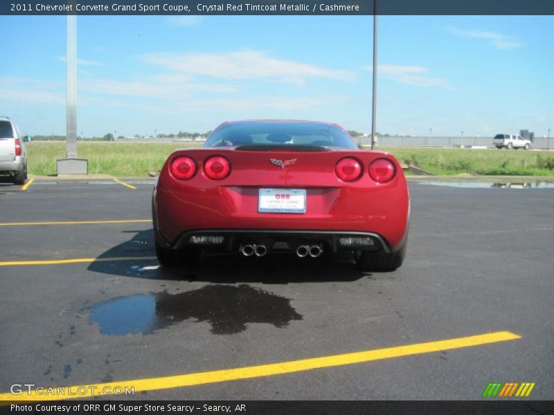 Crystal Red Tintcoat Metallic / Cashmere 2011 Chevrolet Corvette Grand Sport Coupe