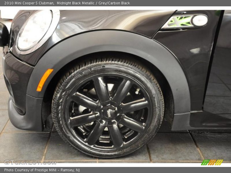 Midnight Black Metallic / Grey/Carbon Black 2010 Mini Cooper S Clubman
