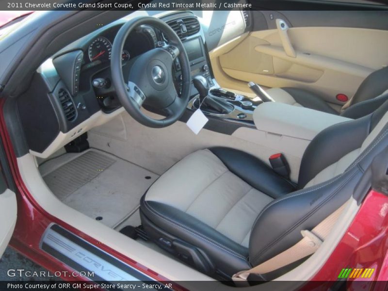 Crystal Red Tintcoat Metallic / Cashmere 2011 Chevrolet Corvette Grand Sport Coupe