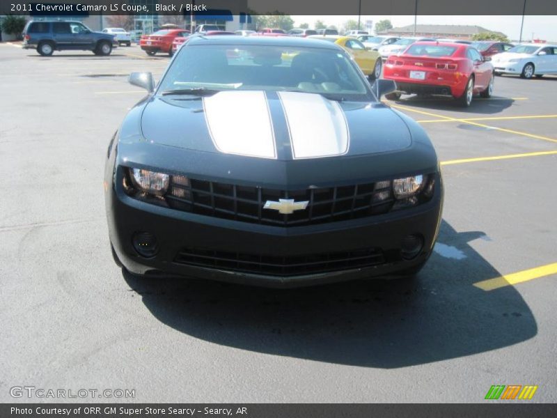 Black / Black 2011 Chevrolet Camaro LS Coupe