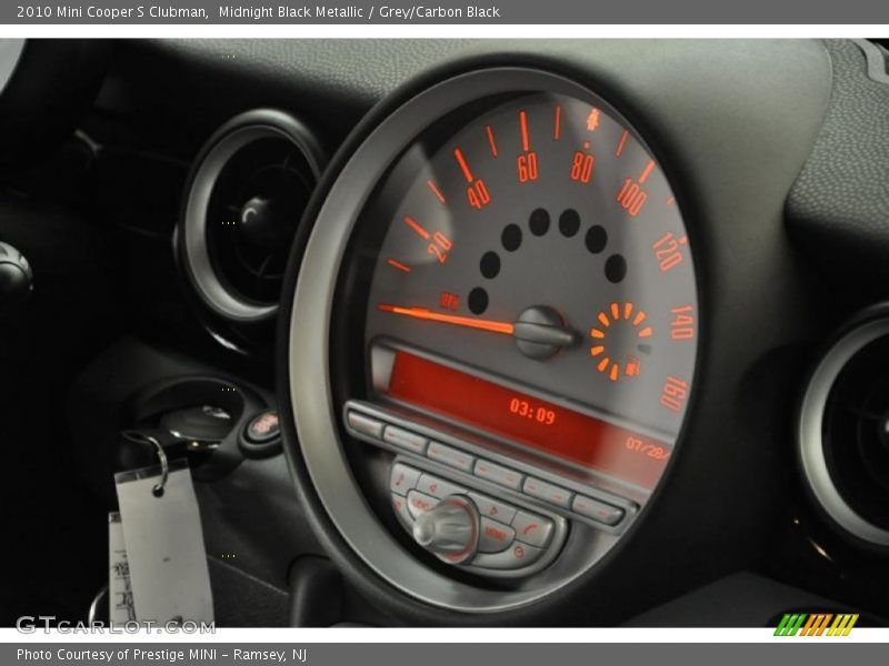 Midnight Black Metallic / Grey/Carbon Black 2010 Mini Cooper S Clubman