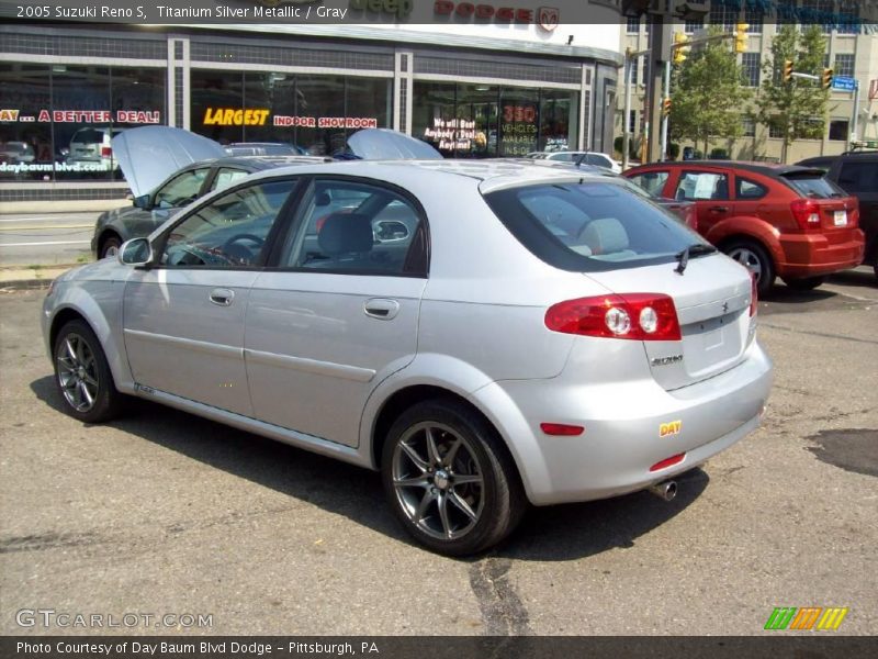 Titanium Silver Metallic / Gray 2005 Suzuki Reno S
