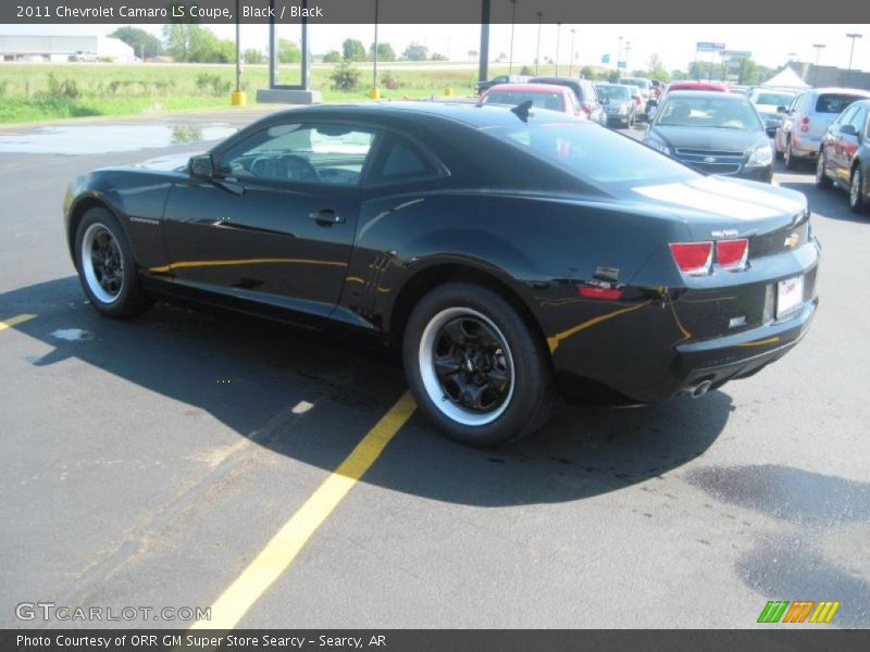 Black / Black 2011 Chevrolet Camaro LS Coupe