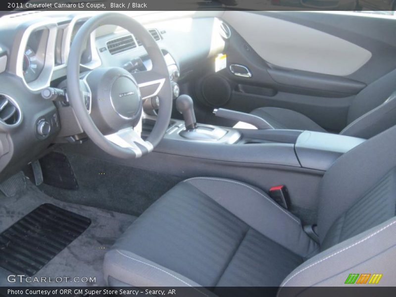 Black / Black 2011 Chevrolet Camaro LS Coupe