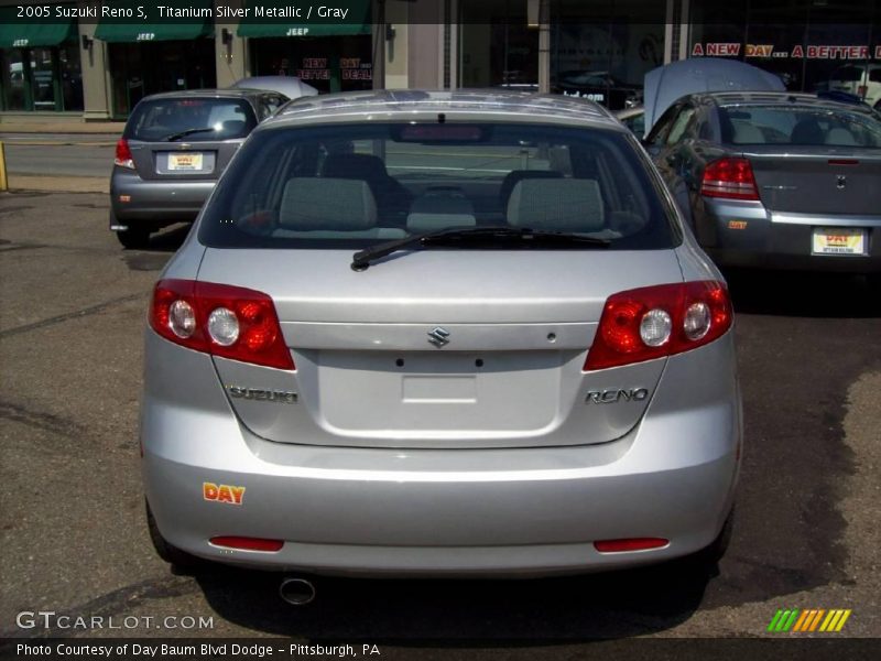 Titanium Silver Metallic / Gray 2005 Suzuki Reno S