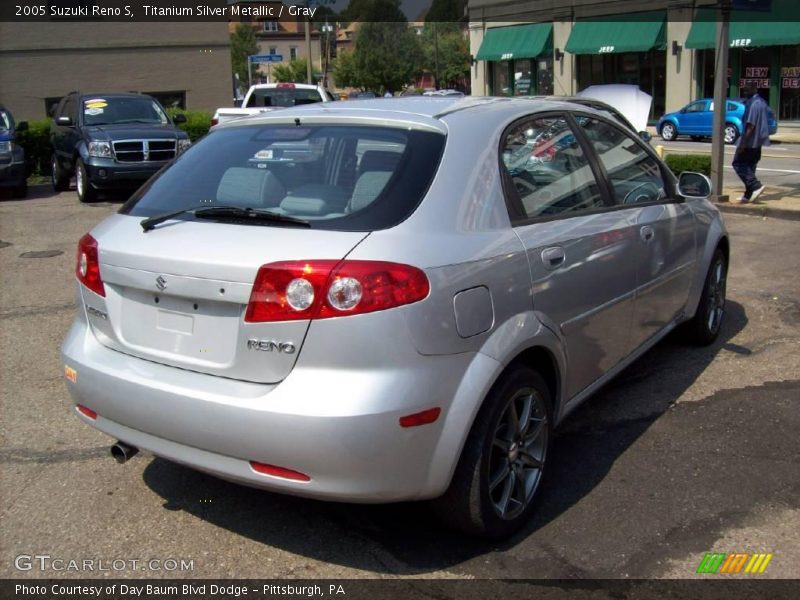 Titanium Silver Metallic / Gray 2005 Suzuki Reno S