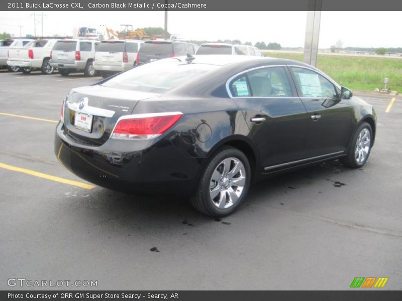 Carbon Black Metallic / Cocoa/Cashmere 2011 Buick LaCrosse CXL